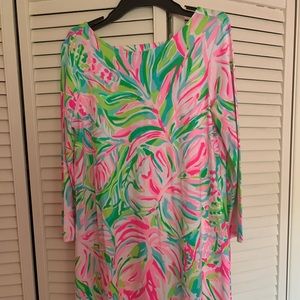 NWT Lilly Pulitzer Ophelia dress, medium, multi croc my world